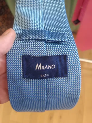 Corbatas Milano Multicolor y Rosa