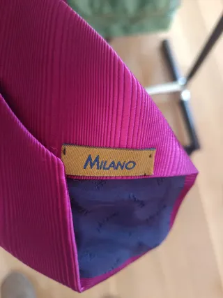 Corbatas Milano Multicolor y Rosa