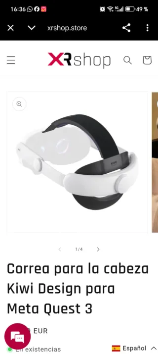 Cinturino Kiwi Design per Meta Quest 3