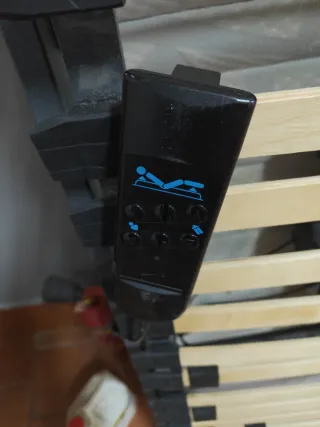 Somier articulado 90cm+colchón