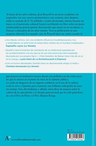 Narrativa. El visionario. Abel Quentin