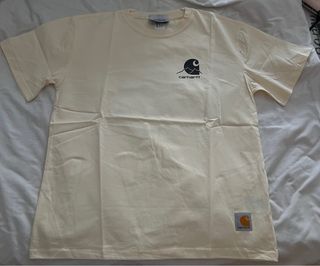Camiseta Carhartt Beige con Logo Montaña
