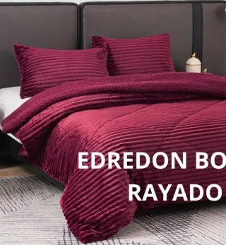 Edredón borrego y sherpa oferta