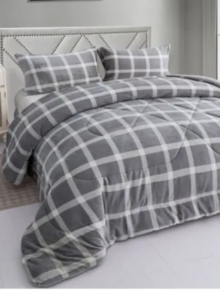 Edredón borrego y sherpa oferta