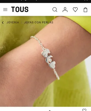 Pulsera Tous Nocturne Plata