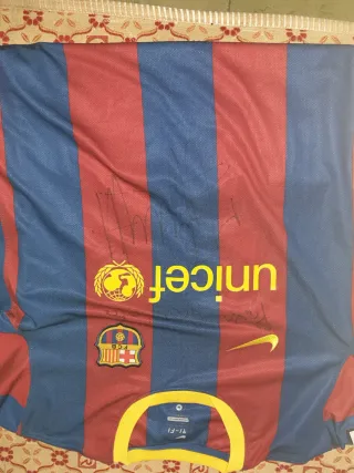Camiseta FC Barcelona Firmada Antigua