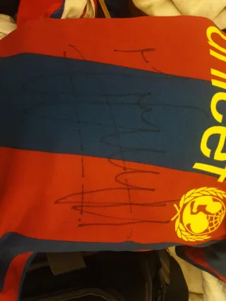 Camiseta FC Barcelona Firmada Antigua