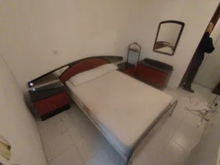 Cama completa con mesita y cabecero  135x190Cm