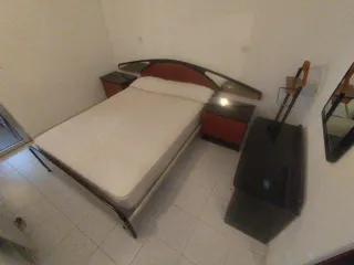 Cama completa con mesita y cabecero  135x190Cm