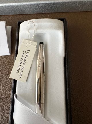 Bolígrafo Cross Plata Sterling