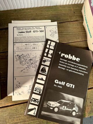 Robbe Golf GTI-16V RC Car 1:10. Maqueta. Nueva.