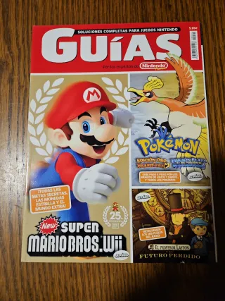 Guías Nintendo Super Mario Bros. Wii y Pokémon