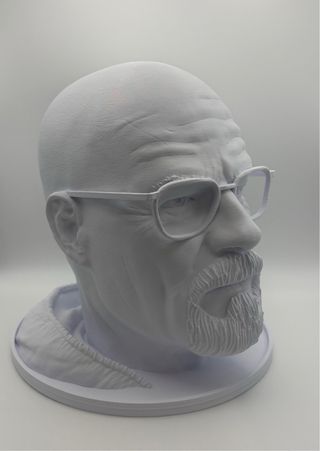 Busto 3D Walter White - Altezza 25cm
