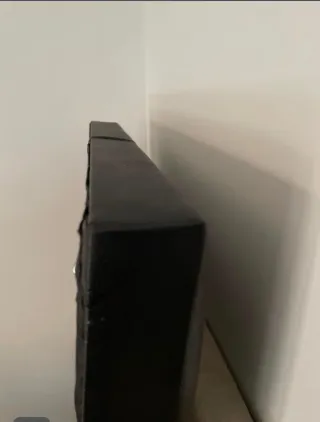 Cabecero polipiel negro