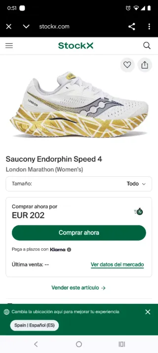Zapatillas Saucony London son n46/5
