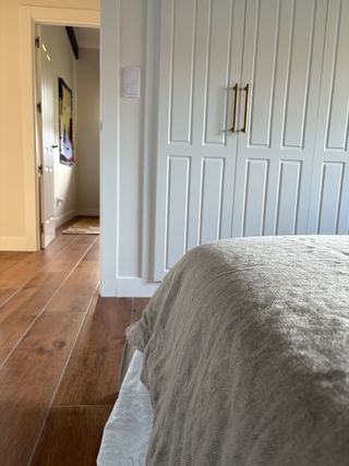 Plaid /cubrecama de lino natural de alta calidad.