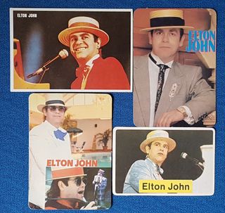 4 Calendários de bolso Elton John