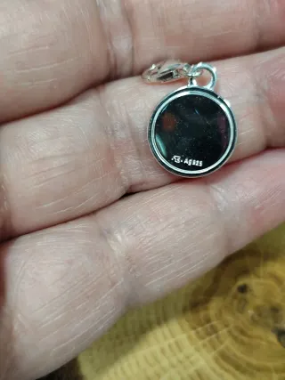 Charm Thomas Sabo C Plata y Blanco,plata de ley