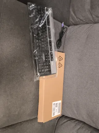 Tastiere HP Nero/Argento