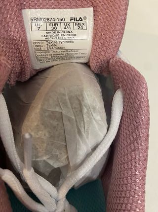 Zapatillas Fila Talla 37-38-40-41