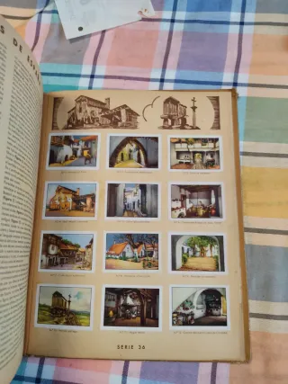Libro antiguo de cromos De 1934