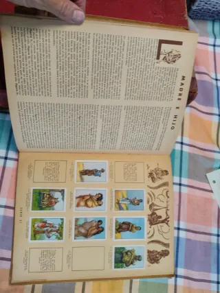 Libro antiguo de cromos De 1934