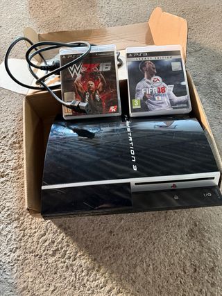 Consola Sony PlayStation 3 + 2 Juegos
