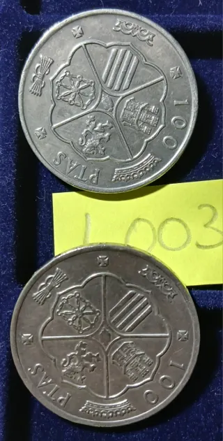 4 Monedas Plata Franco Caudillo 1966