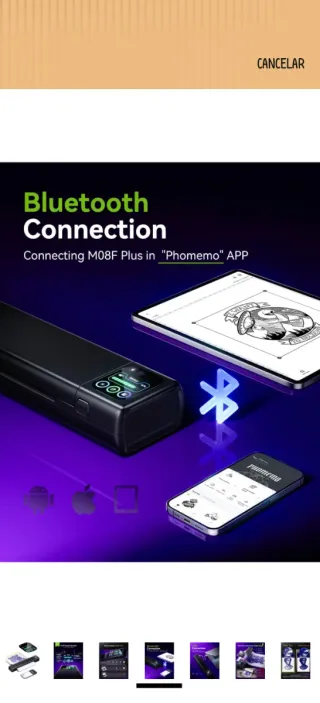 Impresora Tatuajes Inalámbrica Portátil