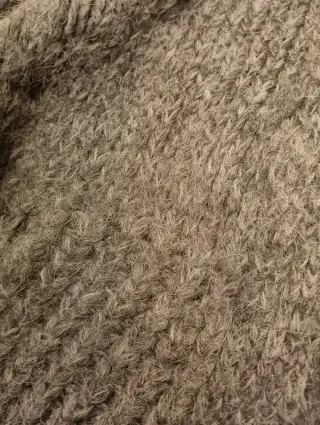 Chaqueta punto Zara gris talla S