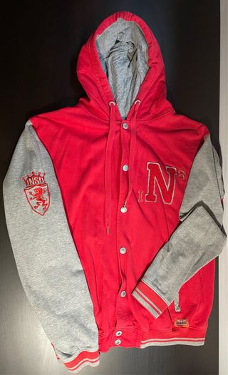 Chaqueta Inside Roja y Gris