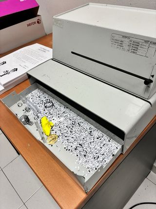 Encuadernadora Eléctrica Paso 5:1