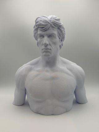 Busto 3D rocky balboa 25cm