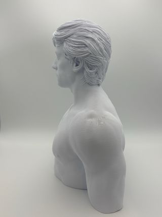 Busto 3D rocky balboa 25cm