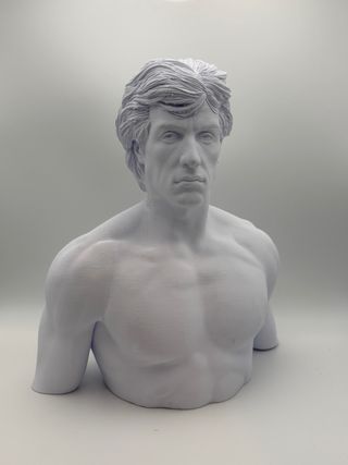 Busto 3D rocky balboa 25cm