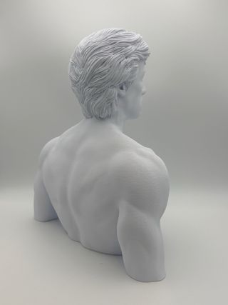 Busto 3D rocky balboa 25cm