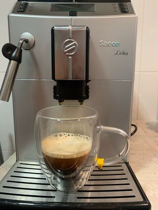 Macchina da caffè Saeco Lirika Argento automatica