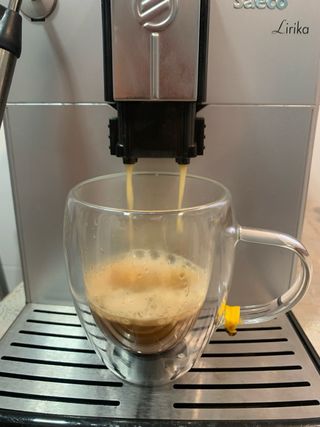 Macchina da caffè Saeco Lirika Argento automatica