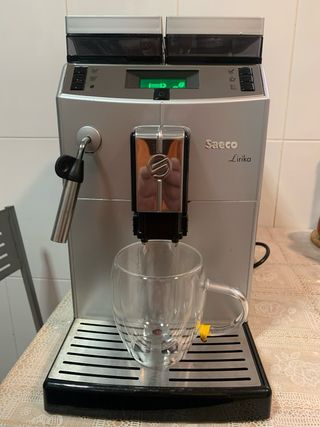 Macchina da caffè Saeco Lirika Argento automatica