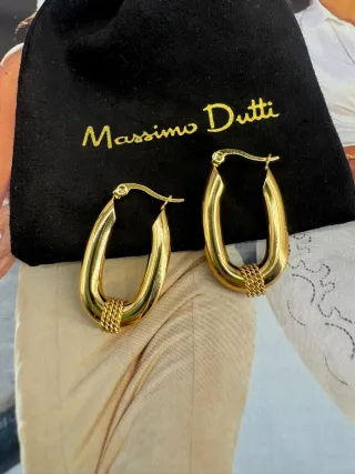 Pendientes Massimo Dutti dorados