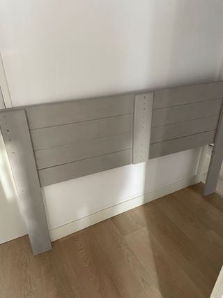 Cabecero Cama 135 Madera Gris