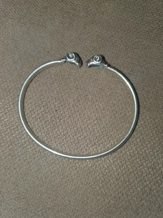 Pulsera Plata 925 Cabeza Carnero