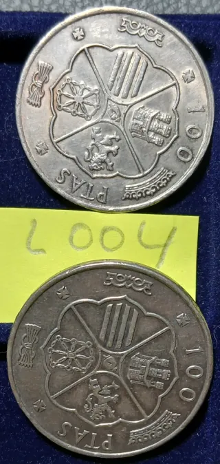 4 Monedas Plata Franco Caudillo 1966