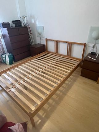 Somier con colchón de 1.40