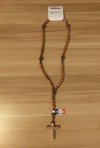 Rosario Santuario Lourdes Madera NUEVO