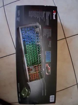 Tastiera Gaming Trust Multicolor