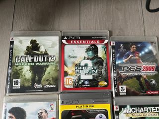 Lote Juegos PS3: FIFA 09, Gran Turismo 5, Uncharte