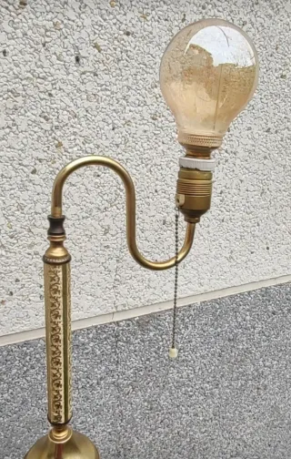 LAMPADA DA TERRA ANNI '60, (VINTAGE), RETRO' COMPLETO