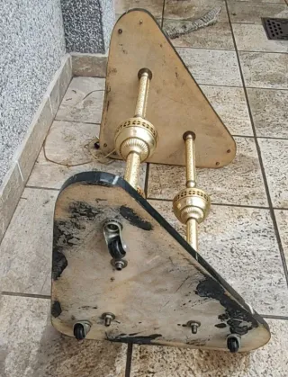 LAMPADA DA TERRA ANNI '60, (VINTAGE), RETRO' COMPLETO