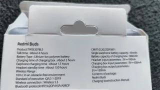 Auriculares Redmi Buds Azul